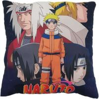 Dubbelzijdig kussen - Vierkant - NARUTO - Naruto en zijn vrienden - Microvezel - 40 x 40 cm