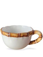 Les-Ottomans tasses en porcelaine Bamboo (lot de deux) - Blanc - thumbnail