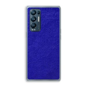Majorelle Blue: Oppo Find X3 Neo Transparant Hoesje