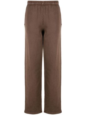 ENTIRE STUDIOS pantalon de jogging à bords frangés - Marron