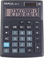 MAUL bureaurekenmachine MC 12, zwart MAUL bureaurekenmachine MC 12, zwart
