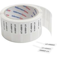 HellermannTyton 596-00162 Helatag-Marker TAG30-55T1FL-934-WH Etiketten voor markeringssysteen Montagemethode: Plakken Markeringsvlak: 30 x 20 mm Wit 1000