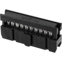 econ connect PV50OZ Pinconnector Rastermaat: 2.54 mm Totaal aantal polen: 50 Aantal rijen: 2 1 stuk(s) Tray - thumbnail