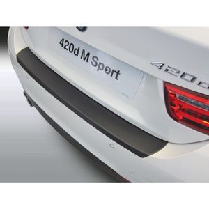 Bumper beschermer passend voor BMW 4-Serie F36 Gran Coupe 4/2014- 'M-Sport' Zwart GRRBP835