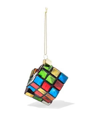 HEMA Kersthanger 6cm Glas Kubus