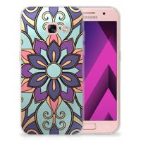 Samsung Galaxy A3 2017 | TPU Case | Purple Flower