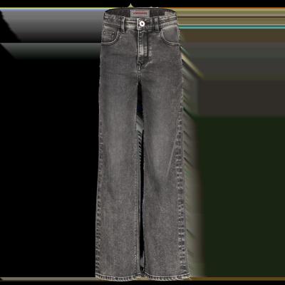 Vingino winter jeansbroek meisjes - grijs - Giulia icon - wide leg fit