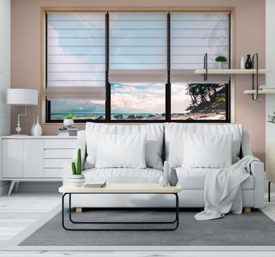 Fotobehang zee Modern zee uitzicht