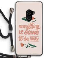 Optimistic flower girl: Xiaomi Mi Mix 2 Transparant Hoesje met koord