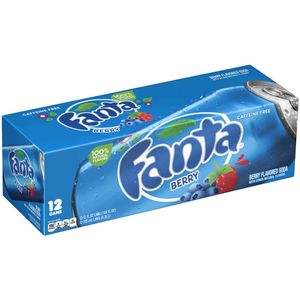 Fanta Fanta - Berry 355ml 12 Blikjes