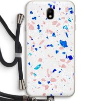 Terrazzo N°6: Samsung Galaxy J7 (2017) Transparant Hoesje met koord