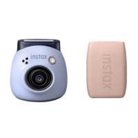 Fujifilm INSTAX PAL digital camera, Lavender Blue + printer mini Link 3, Rose Pink