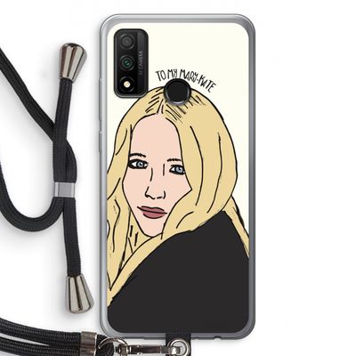 Mary Kate: Huawei P Smart (2020) Transparant Hoesje met koord