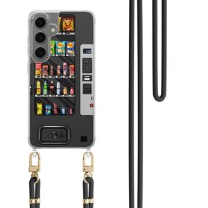 Samsung Galaxy S24 Plus hoesje met zwart koord - Snoepautomaat