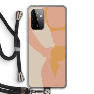 Bikini body: Samsung Galaxy A72 5G Transparant Hoesje met koord