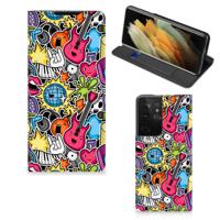 Samsung Galaxy S21 Ultra Hippe | Standcase | Punk Rock