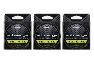 Fox Matrix Matrix Submerge Braid 150m 0.08 mm 4,90kg 10.0lbs