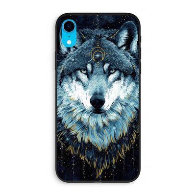 Darkness Wolf: iPhone XR Biologisch afbreekbaar hoesje