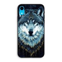 Darkness Wolf: iPhone XR Biologisch afbreekbaar hoesje