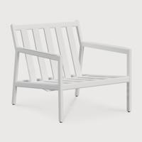 Ethnicraft Outdoor Fauteuil 'Jack' Aluminium, kleur Wit