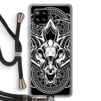 Oh Deer: Samsung Galaxy A42 5G Transparant Hoesje met koord