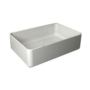 Waskom Wiesbaden Link opzet model Rechthoek 35x50x14.5cm Wit