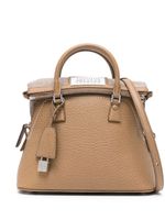 Maison Margiela mini sac cabas 5AC Classique - Marron