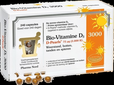 Pharma Nord Bio-Vitamine D3 D-Pearls 75mcg