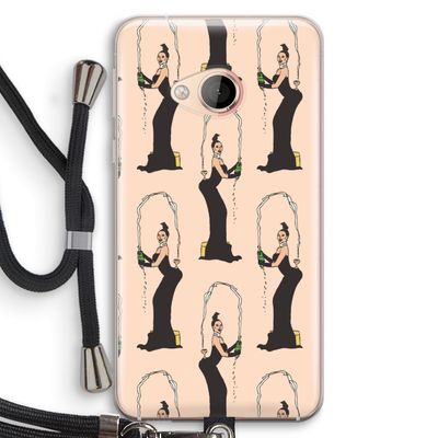 Pop Some Kim: HTC U Play Transparant Hoesje met koord