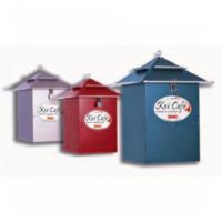 Koi Café Rood Zonnepaneel - Duurzame Energie voor Automatische Visvoerder, Weerbestendig & Energiezuinig