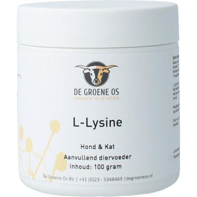 Groene Os L-Lysine en Vitamine B6 hond/kat