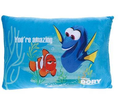 Kamparo kussen Finding Dory: You're Amazing! 40 x 26 cm blauw Kamparo kussen Finding Dory: You're Amazing! 40 x 26 cm blauw