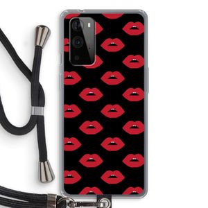 Lips: OnePlus 9 Pro Transparant Hoesje met koord