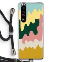 Baar B: Sony Xperia 1 III Transparant Hoesje met koord