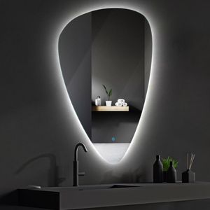 BWS Badkamerspiegel | Spark Brio | met LED verlichting | 100x75cm