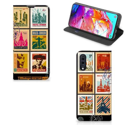 Samsung Galaxy A70 | Book Cover | Postzegels