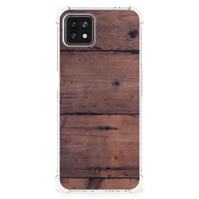 OPPO A53 5G | A73 5G Stevig Telefoonhoesje Old Wood OPPO A53 5G | A73 5G Stevig Telefoonhoesje Old Wood