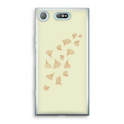 Falling Leaves: Sony Xperia XZ1 Compact Transparant Hoesje