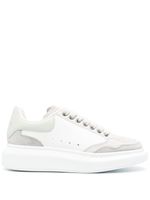 Alexander McQueen baskets Larry en cuir - Blanc - thumbnail