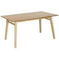 Beliani - VARLEY - Eettafel - Lichthout - MDF