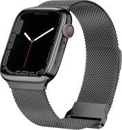 Milanese band - Zwart - Extra sterke magneet - Geschikt voor Apple Watch 38mm / 40mm / 41mm