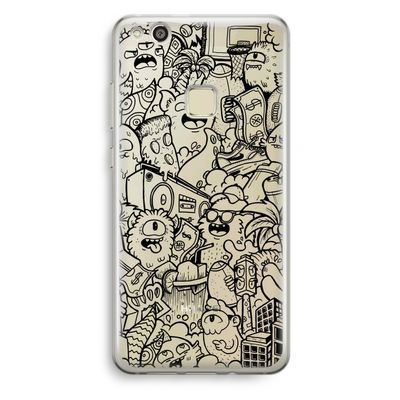 Vexx Black City : Huawei Ascend P10 Lite Transparant Hoesje