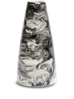 1882 Ltd "vase Slick Additions à motif abstrait (21,5 cm)" - Noir