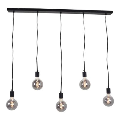 Urban Interiors HanglampBulby 5-lichts Zwart - AI-CL-2200-5