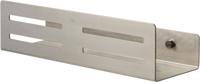 Ben Kurv planchet 30x9,6x8cm geborsteld nikkel Ben Kurv planchet 30x9,6x8cm geborsteld nikkel