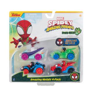 Spidey die cast voertuigen 4 pack s2