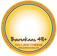 Etiket Geel - Boerenkaasje