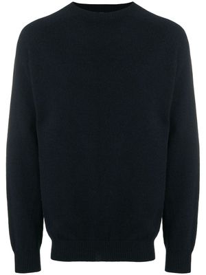 Sunspel pull col rond - Bleu