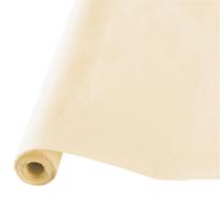 Givi Italia Tafelkleed op rol - papier - creme wit - 120cm x 5m   - - thumbnail
