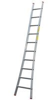 Little Jumbo Enkele ladder SuperPRO met uitgebogen bomen - 10 sporten
